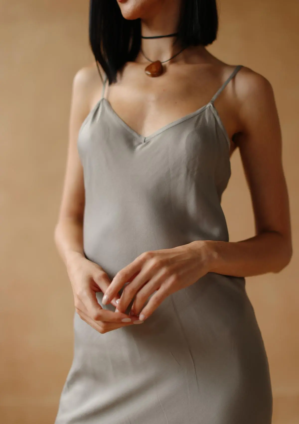 AKAIA BIAS SLIP DRESS - Image 4