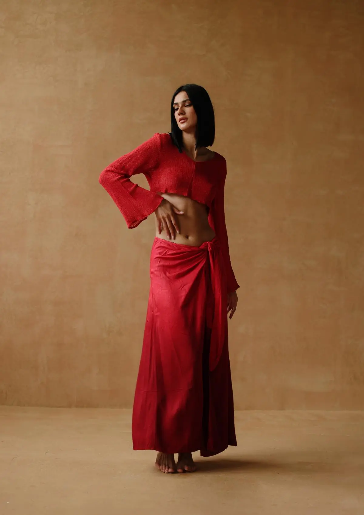 ALAIA WRAP SKIRT - Image 12