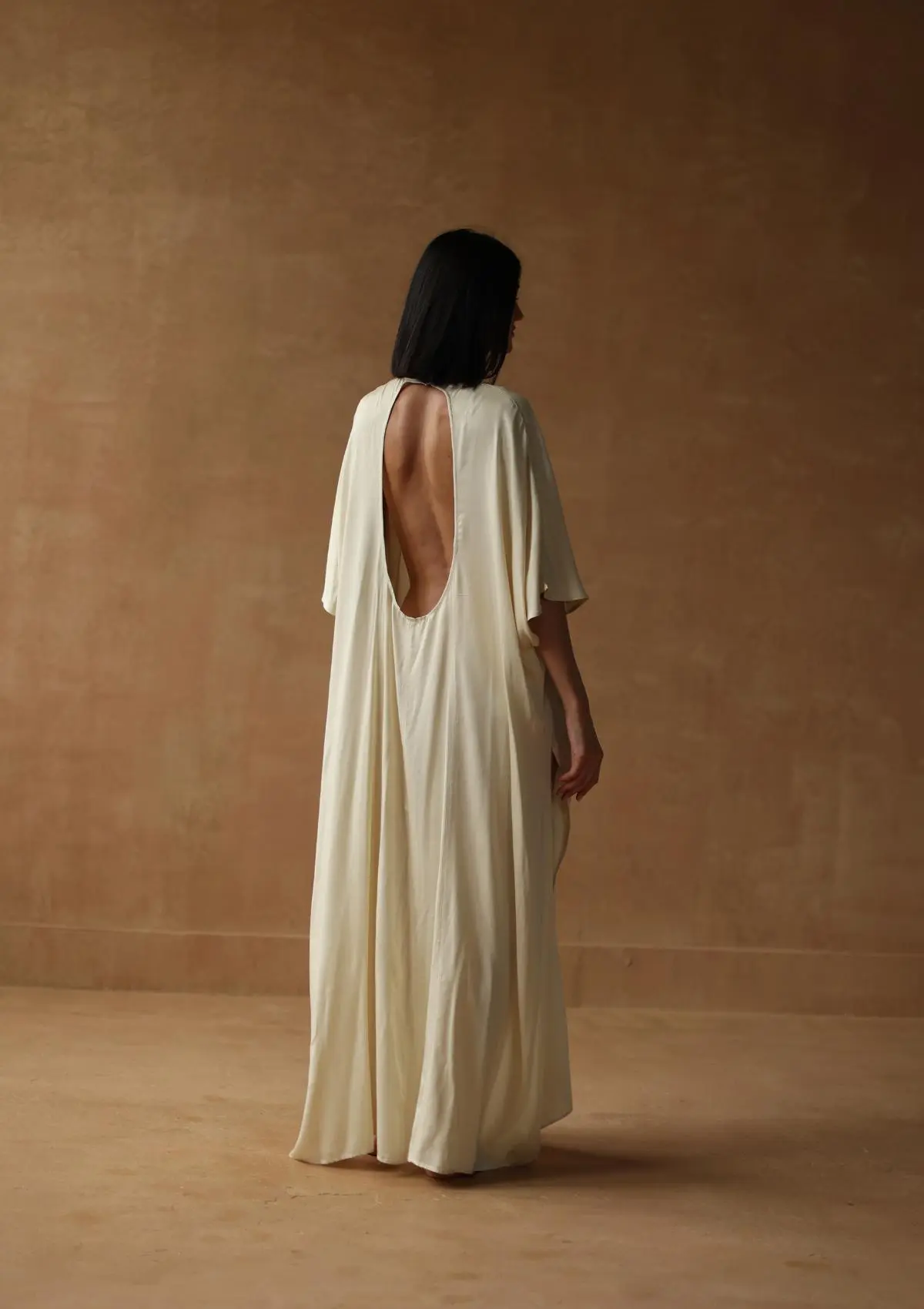 ARIA MAXI KAFTAN - NATURAL - Image 2