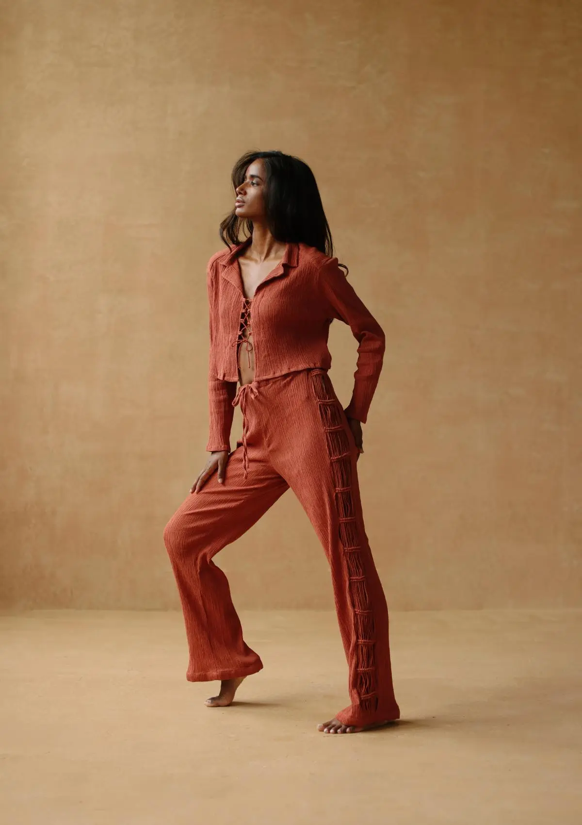 AYLA MACRAME SHIRT - Image 8