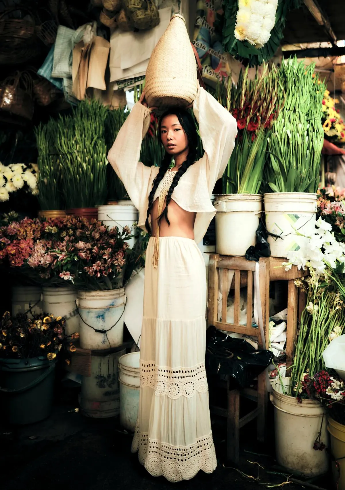 BOHEME CROCHET SKIRT - UNDYED KORA - Image 7