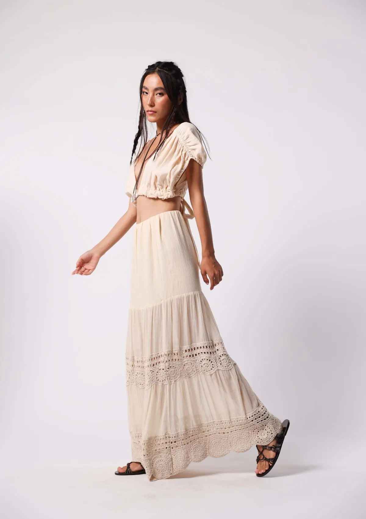 ISLA CROP TOP - UNDYED KORA - Image 5