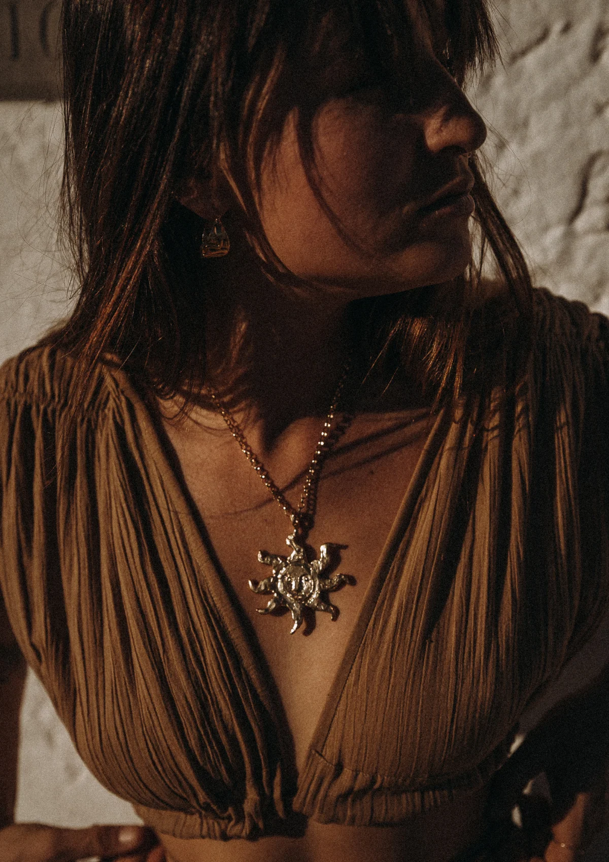Full Sol Charm -Brass - Image 4