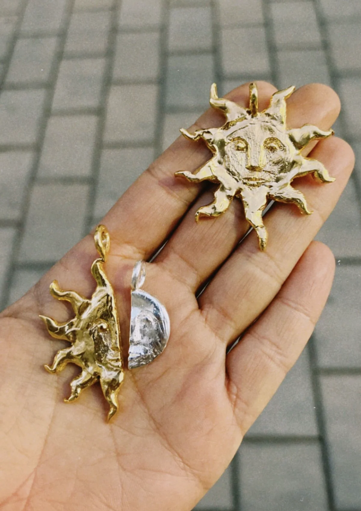 Full Sol Charm -Brass - Image 7