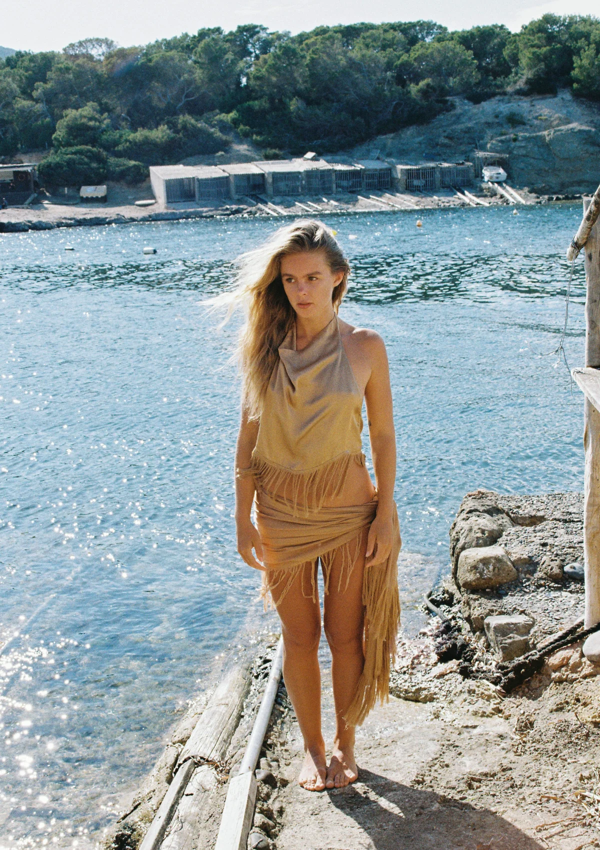 FAYE TOP - GOLDEN BROWN - Image 11