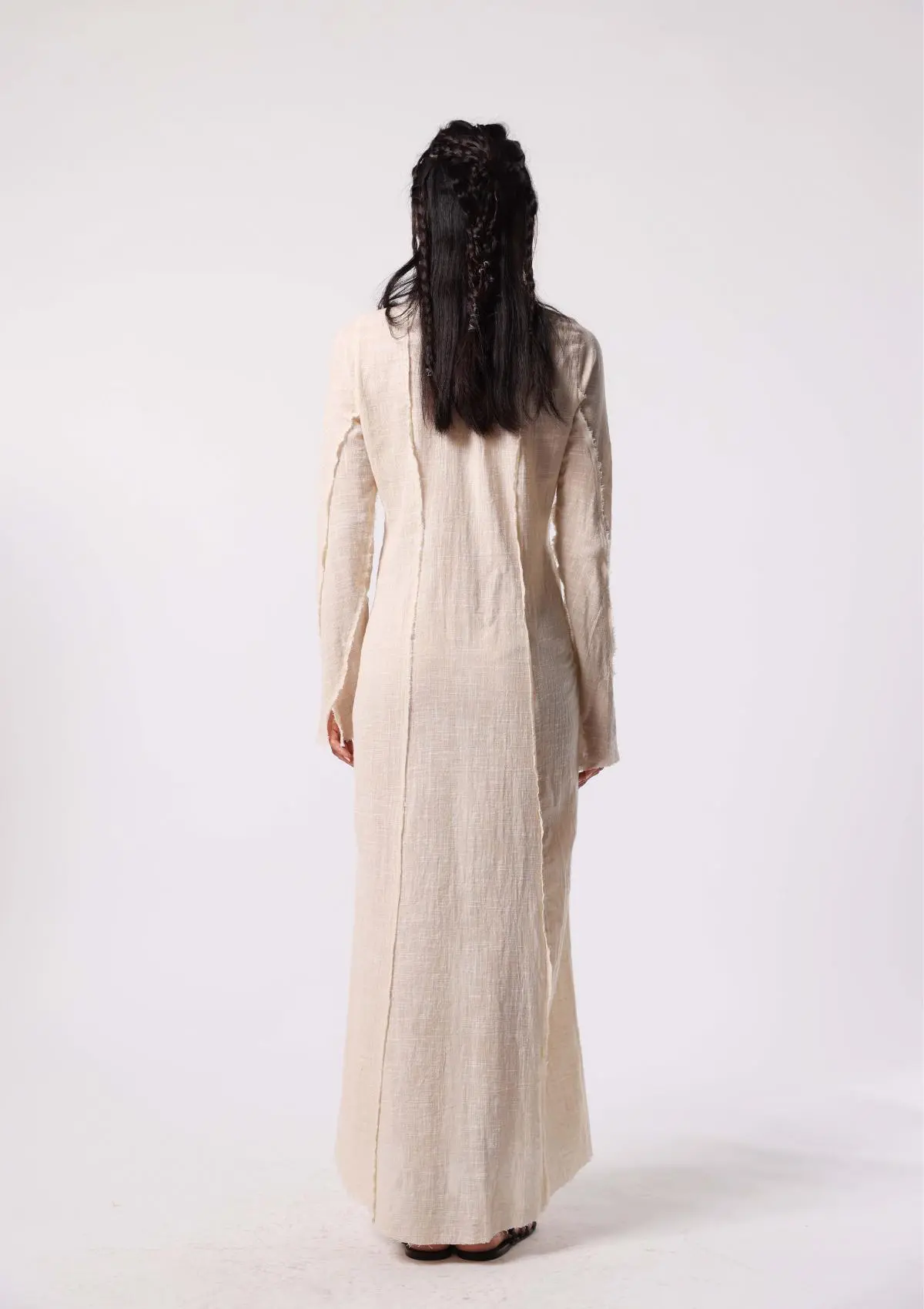 HAVEN RAW EDGE DRESS - Image 4