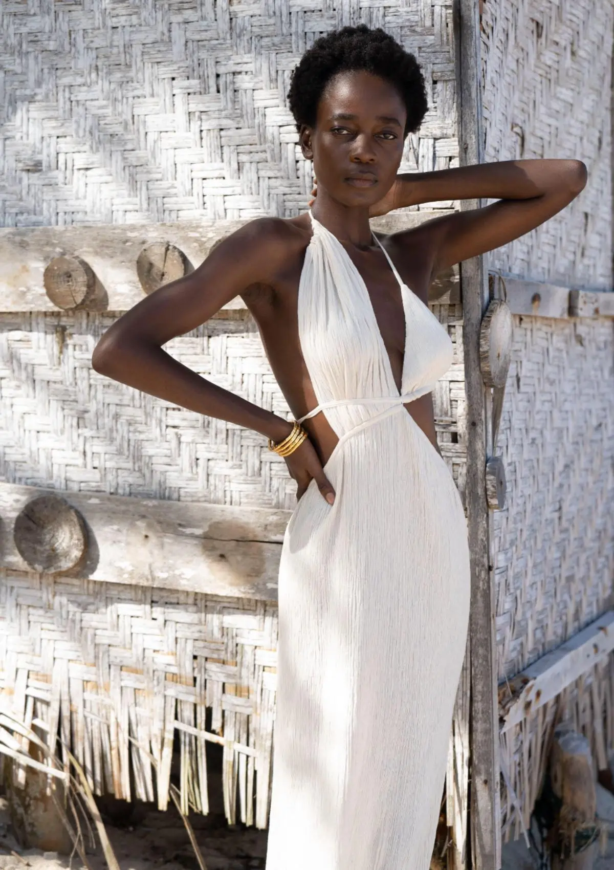 LEAH CRINKLED DRESS - Image 7