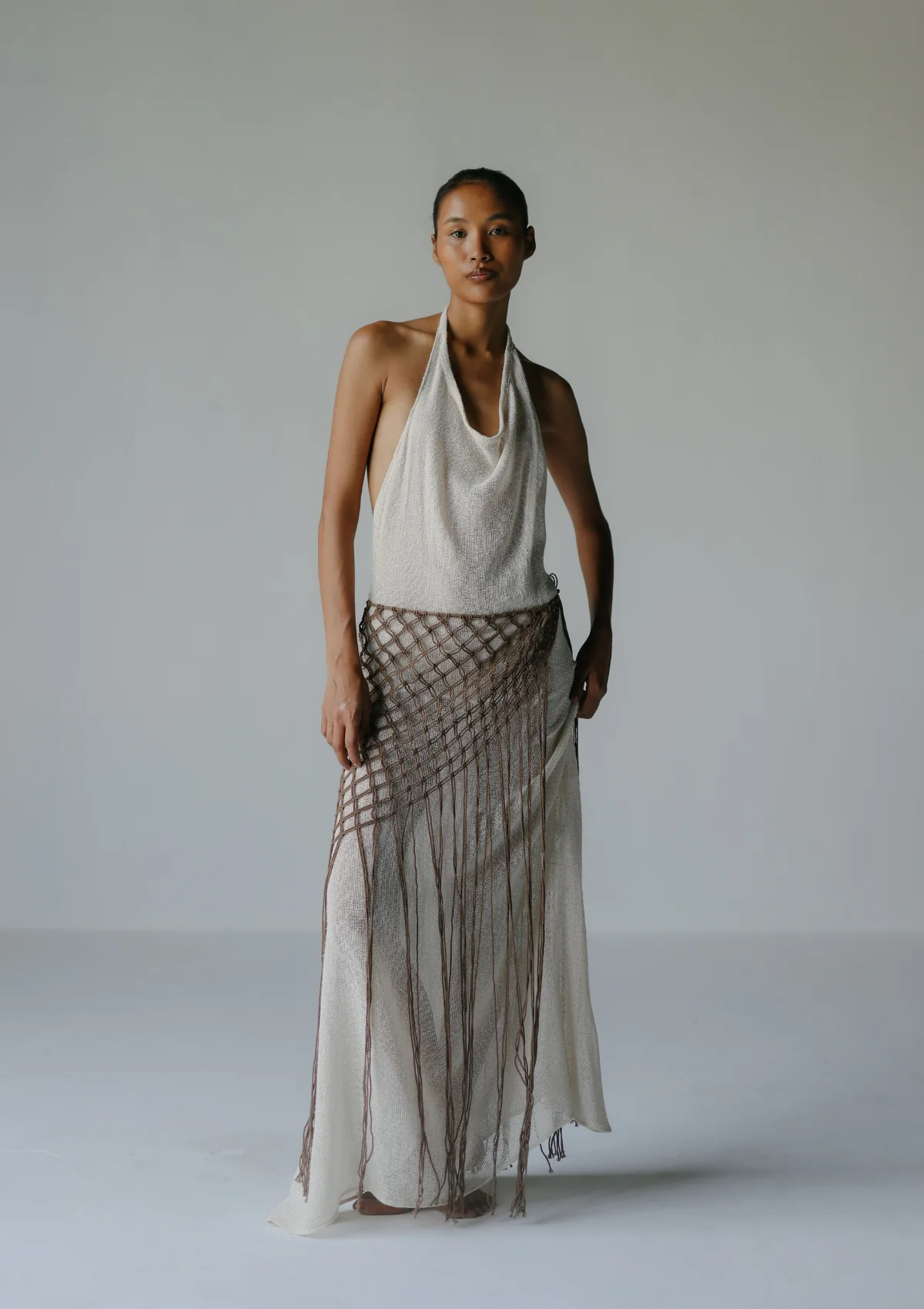 MACRAME WRAP SKIRT - Image 5