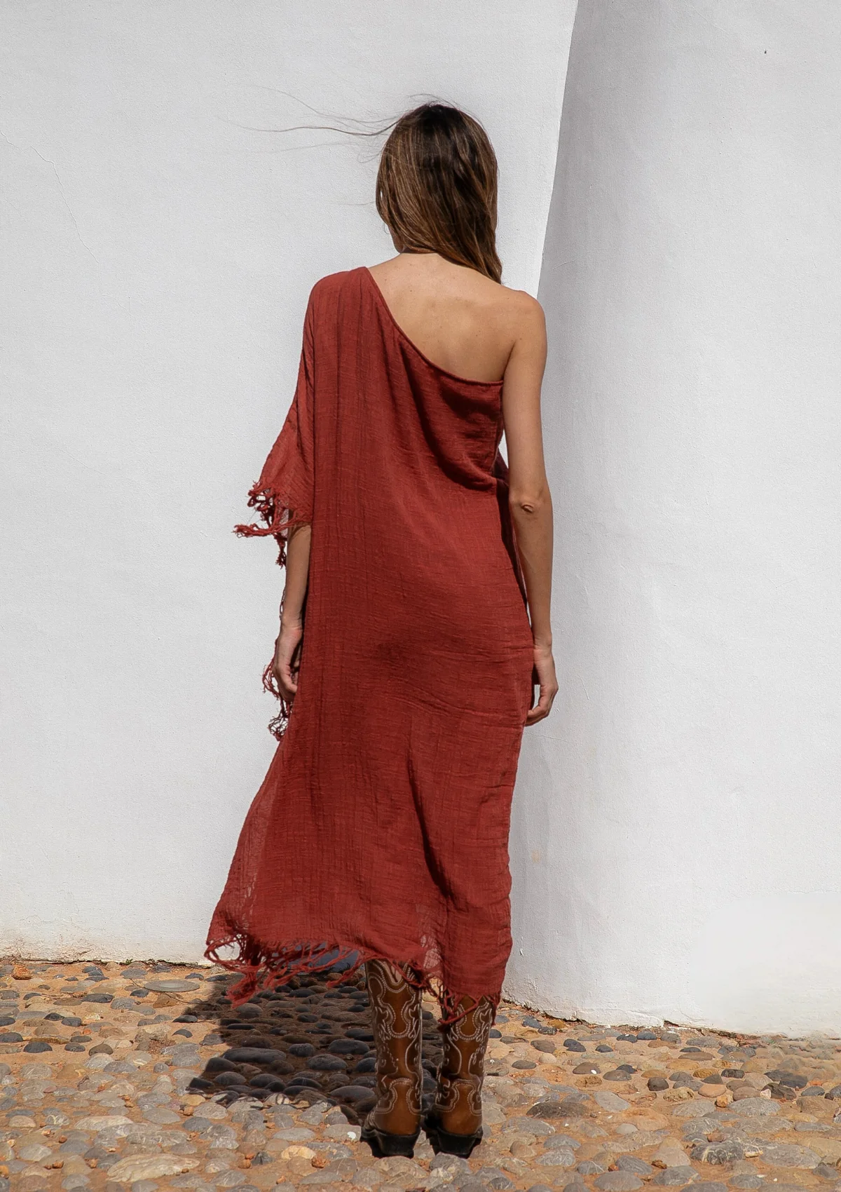 NARAYA DRESS- BAKED CLAY - Image 3