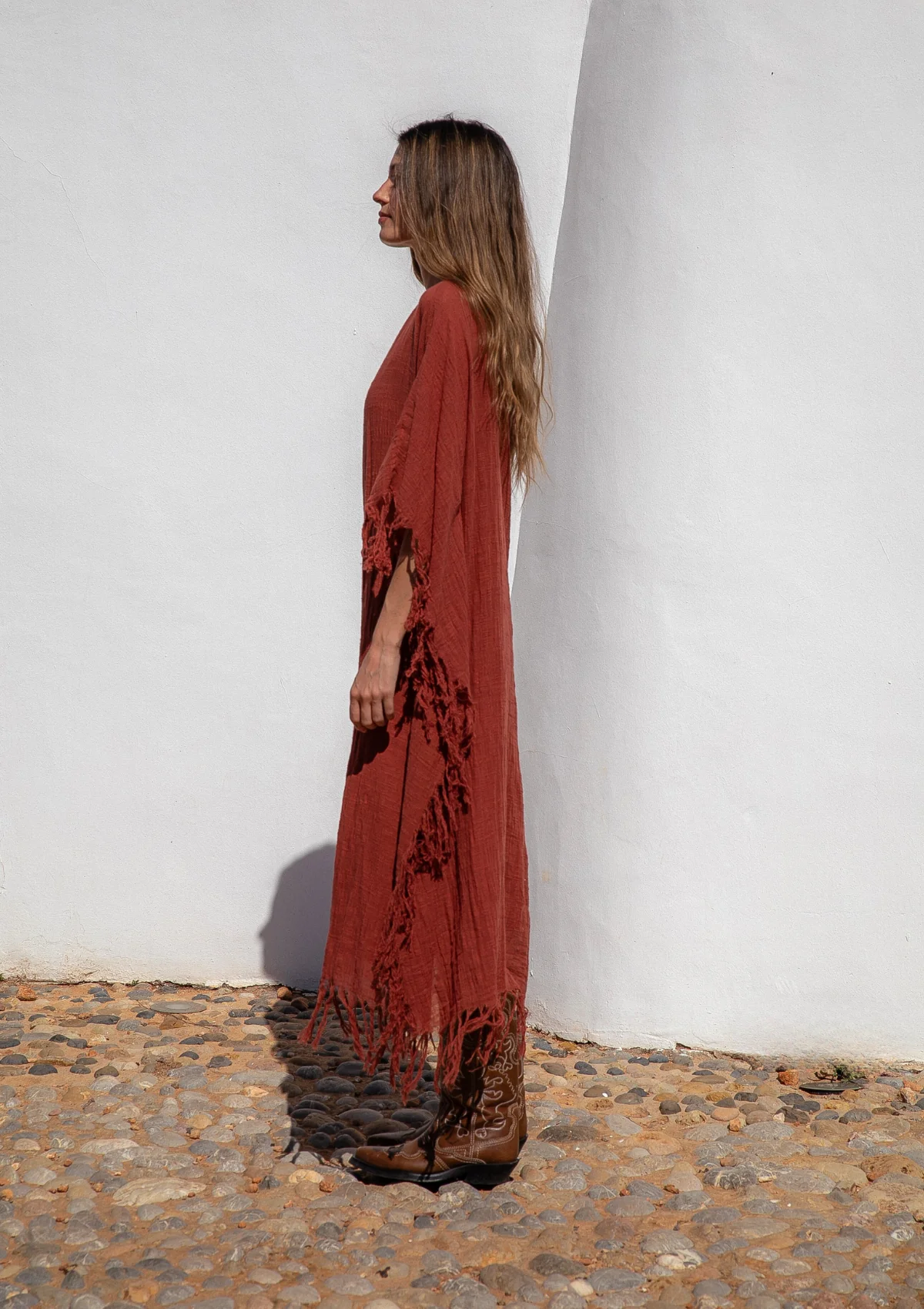 NARAYA DRESS- BAKED CLAY - Image 5