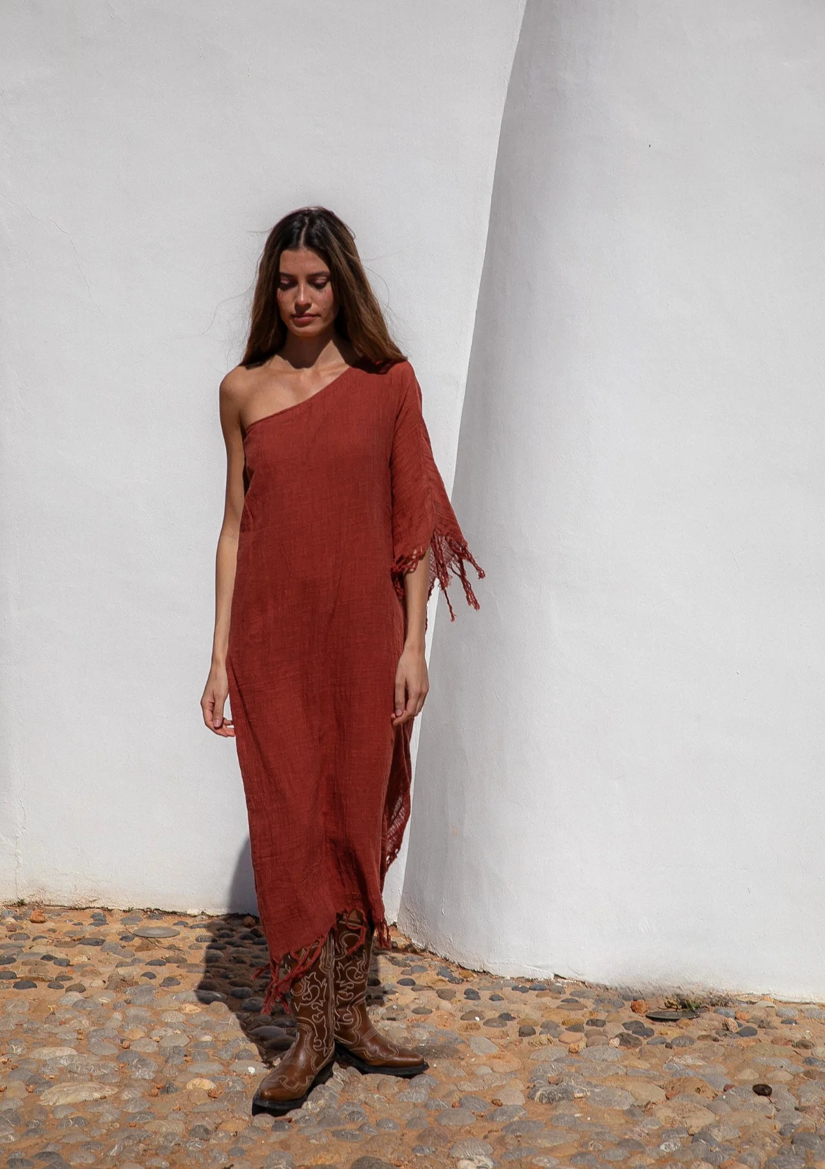 NARAYA DRESS- BAKED CLAY - Image 6