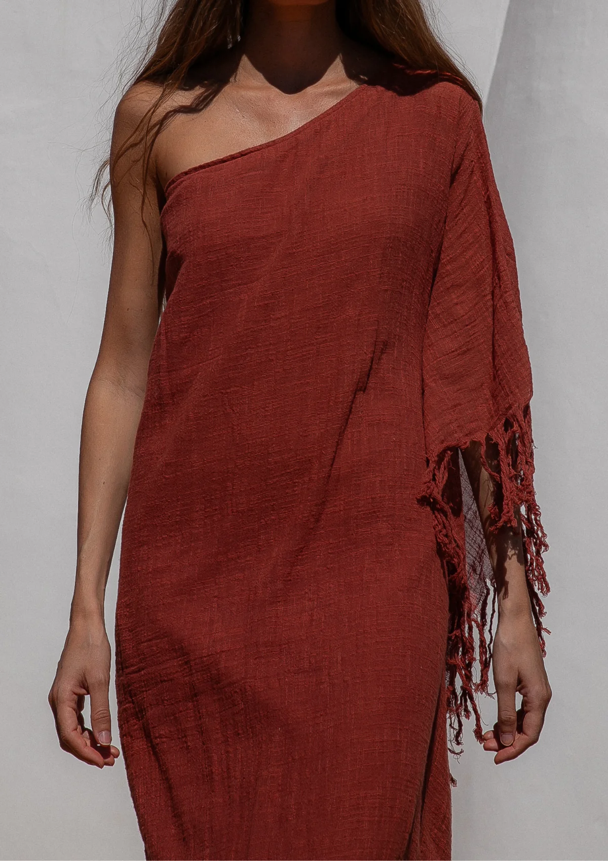 NARAYA DRESS- BAKED CLAY - Image 8
