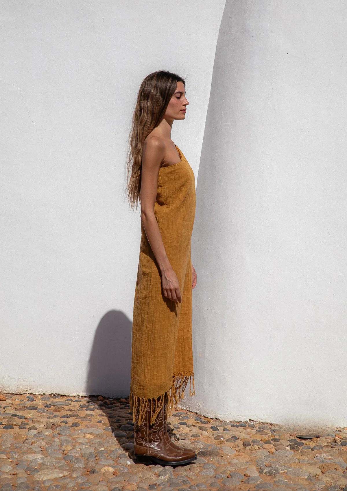 NARAYA DRESS- INCA GOLD - Image 4