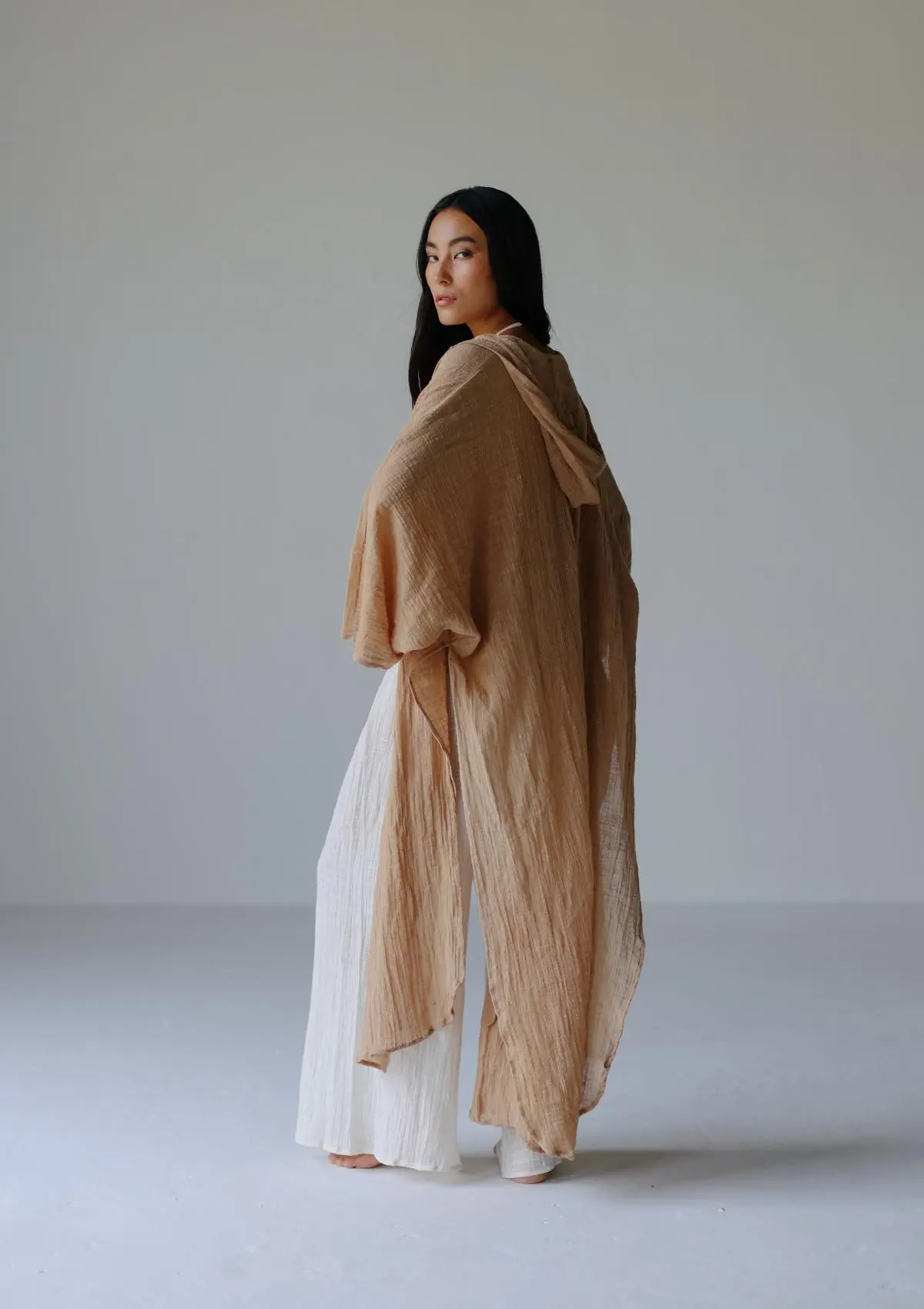 RHEA HOODED CAPE - Image 10