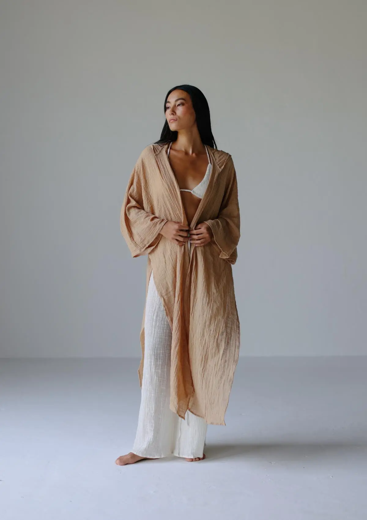 RHEA HOODED CAPE - Image 11