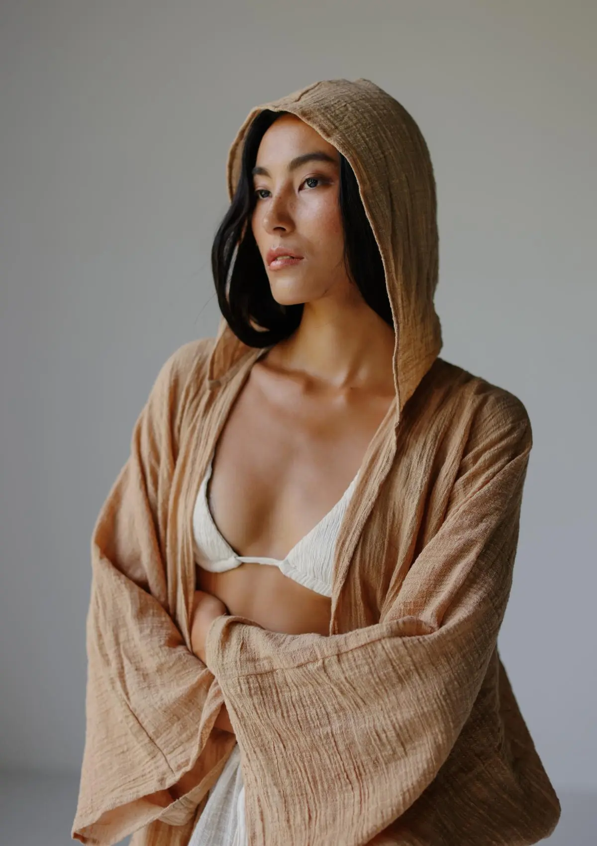 RHEA HOODED CAPE - Image 12