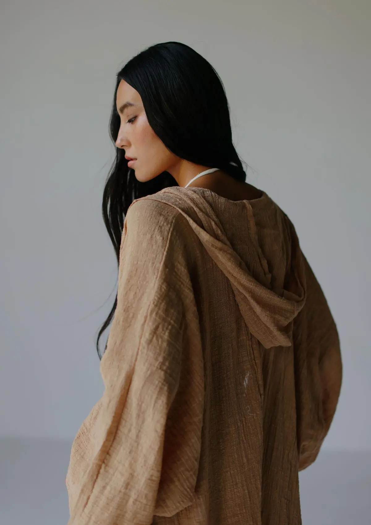 RHEA HOODED CAPE - Image 15