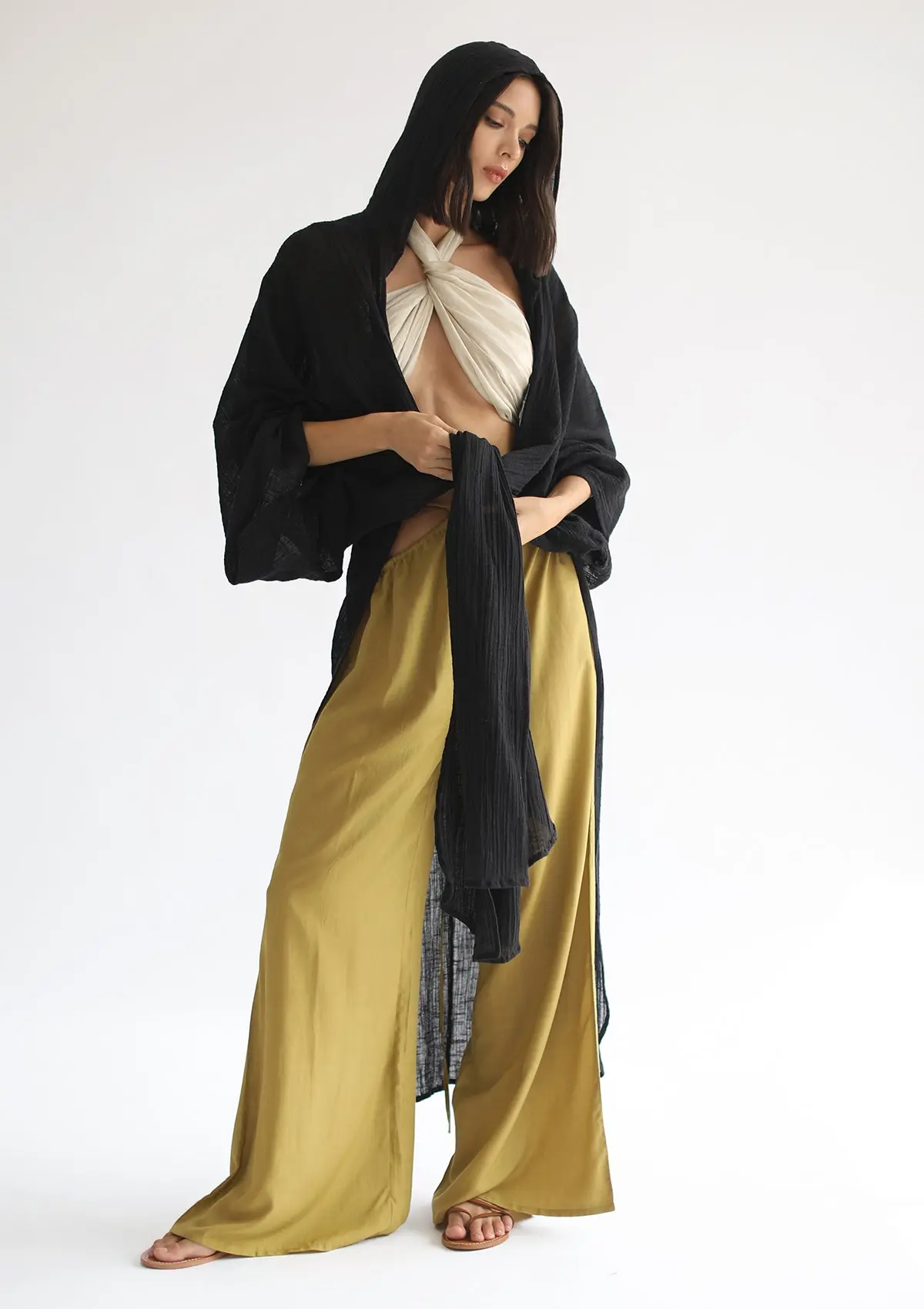 RHEA HOODED CAPE - Image 18