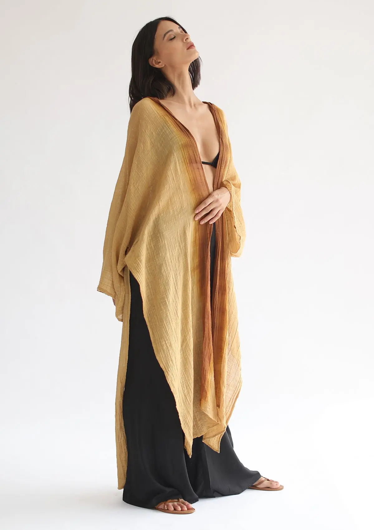 RHEA HOODED CAPE - Image 4